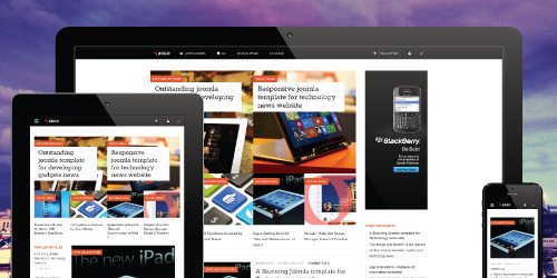 responsive joomla template