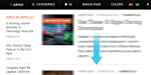 responsive joomla template