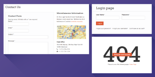 responsive joomla template