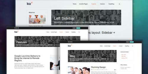 responsive joomla template