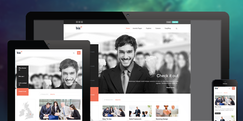 responsive joomla template