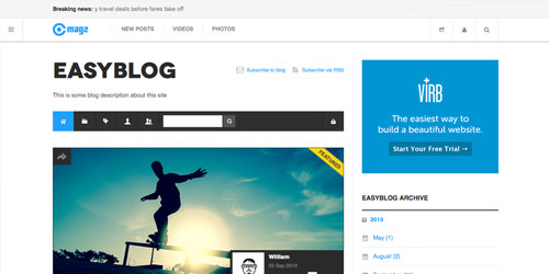 responsive joomla template