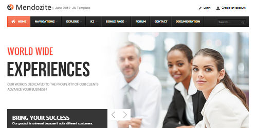 responsive joomla template