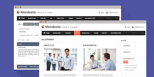responsive joomla template