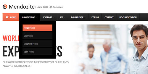responsive joomla template