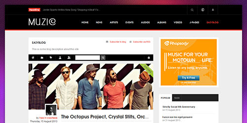 responsive joomla template