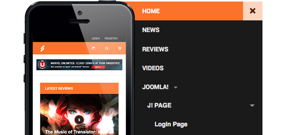 responsive joomla template