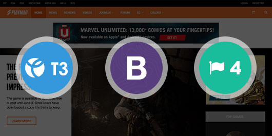 responsive joomla template