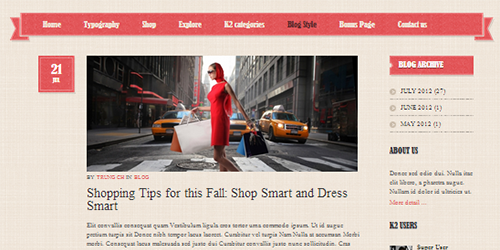 responsive joomla template